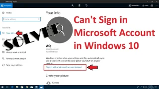 Tidak boleh log masuk ke Akaun Microsoft Saya Windows 10 [SOLVED]