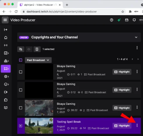 Bagaimana Untuk Muat Turun Twitch VODs sebagai Viewer Pada PC?  [Panduan Langkah Demi Langkah]