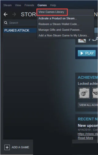 Verificação de arquivos do Steam