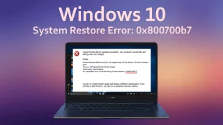 Betulkan Ralat Gagal Pemulihan Sistem 0x800700b7 Dalam Windows 10