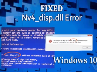 Cara Menyelesaikan Ralat Nv4_disp.dll Dalam Sistem Windows