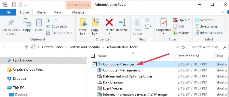 Error de Distributedcom 10016 Corrección de Windows 10
