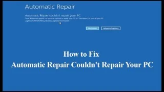 [SOLUCIONADO] La guía para reparar la reparación automática no pudo reparar su PC en Windows 10