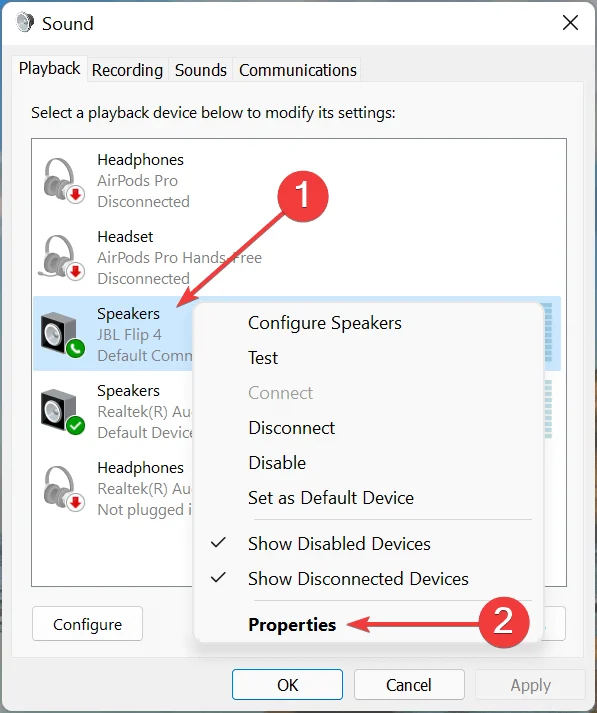 แก้ไข “เสียง/เสียงแตก” บน Windows 11 [คำแนะนำทีละขั้นตอน]