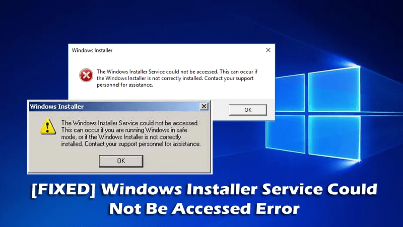 [DIBETUL] Ralat Pemasang Windows Tidak Dapat Dicapai