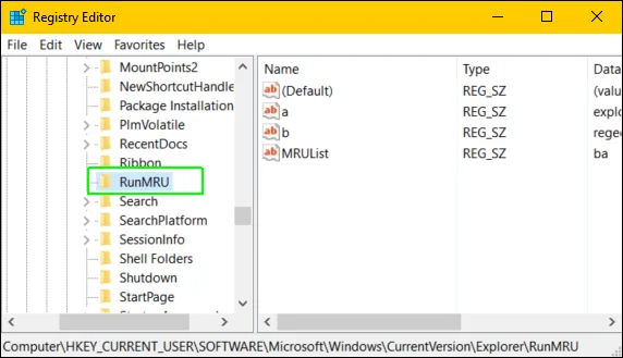 ¿Cómo eliminar el historial de ejecución en Windows 10?  [ACTUALIZADO]