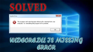Cara Membetulkan Ralat Wldcore.dll is Missing dalam Windows 10