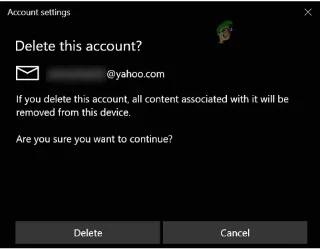 Solucione el código de error 0x8019019a al configurar Yahoo Mail en Windows 10