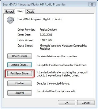 Reverter driver de áudio