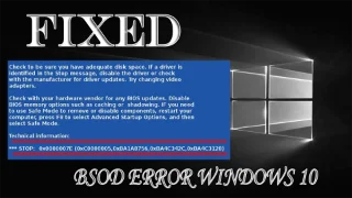 ¡Pasos completos para reparar el error Stop 0x0000007E en el sistema Windows!