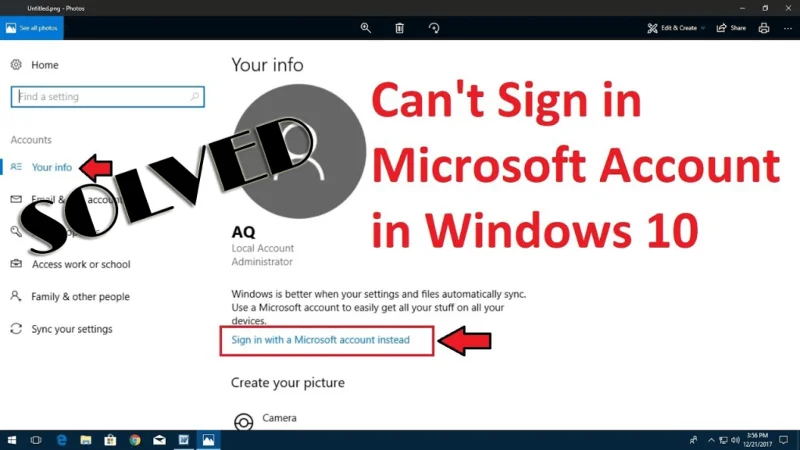 Microsoft Hesabım Windows 10'da oturum açamıyorum [ÇÖZÜLDÜ]