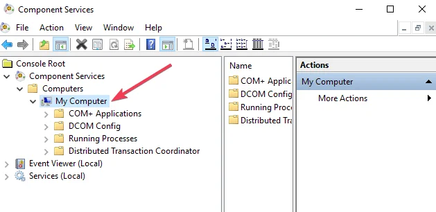 Error de Distributedcom 10016 Corrección de Windows 10