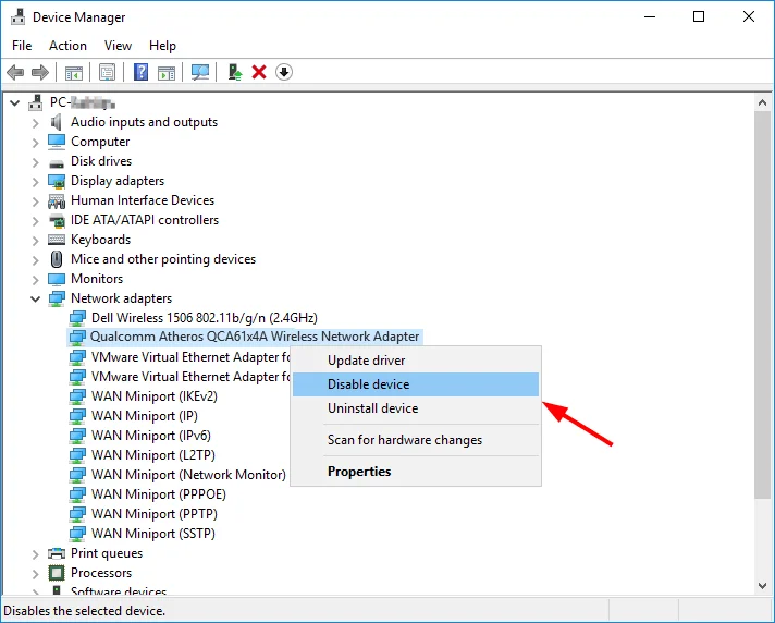 Isu Pemacu Qualcomm Atheros Qca61x4a pada Windows 10 [3 Pembetulan Pantas]