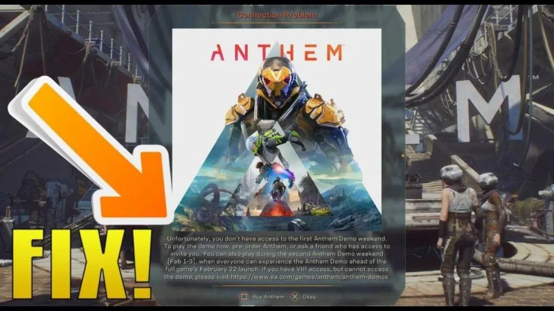 25 problemas de Anthem: fallas solucionadas, alto uso de CPU, lanzamiento y muchos otros errores