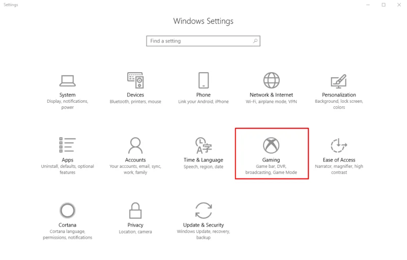 วิธีปิดการใช้งาน Game DVR และ Game Bar ใน Windows 10