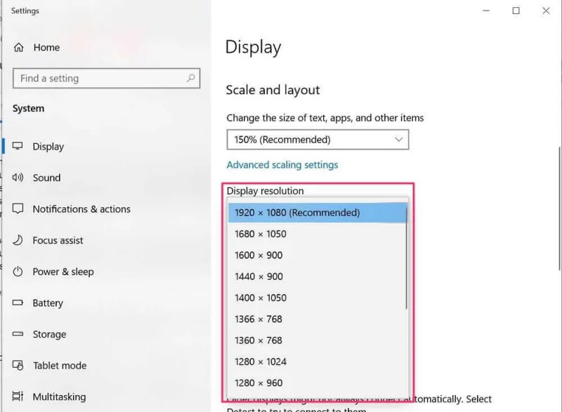 ¿Cómo arreglar la pantalla borrosa en una computadora con Windows 10?