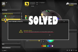 Cara Membetulkan Ralat Kemas Kini Enjin Utiliti Corsair