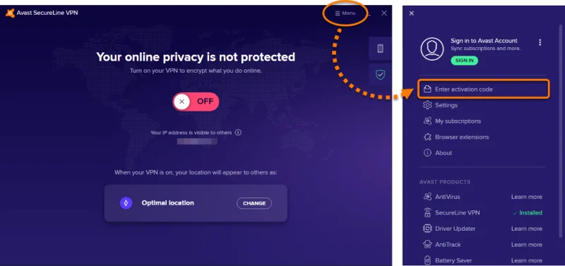 VPN ne s'allume pas