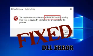 [100% Selesai] Betulkan VCRUNTIME140.dll Hilang Ralat pada Windows 10