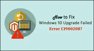Bagaimana untuk Membetulkan Ralat Gagal Peningkatan Windows 10 C1900208?