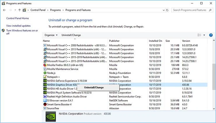Betulkan Pengalaman GeForce Bersedia Untuk Memasang Ralat