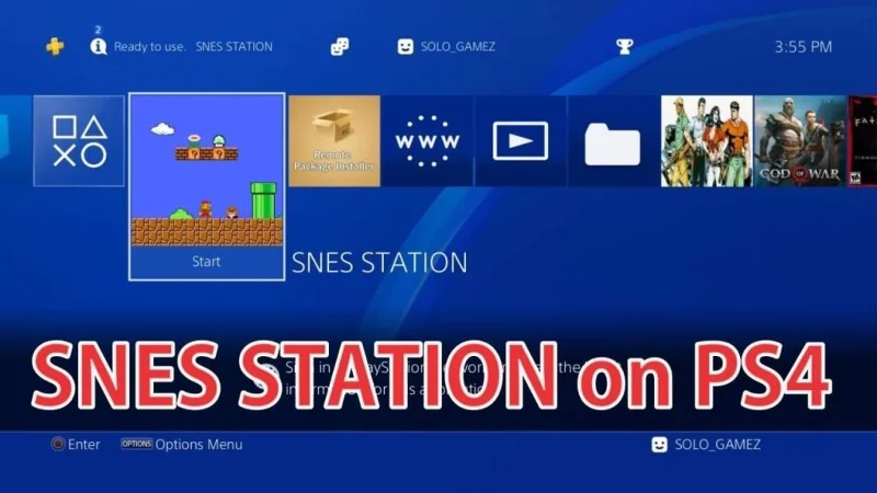 Emulator SNESStation dla PS4