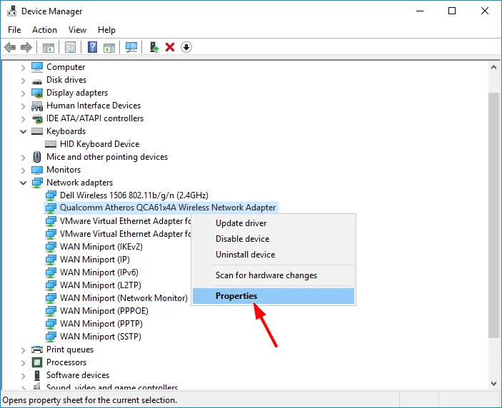 Isu Pemacu Qualcomm Atheros Qca61x4a pada Windows 10 [3 Pembetulan Pantas]