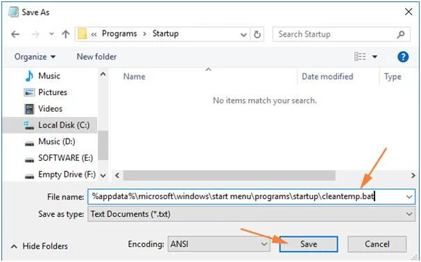 Как автоматически удалять временные файлы после каждого запуска в Windows 10?