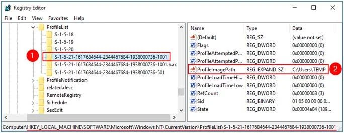 [DIBETUL] Anda telah dilog masuk dengan profil sementara dalam Windows 10
