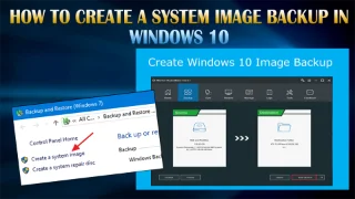 Cara Membuat Sandaran Imej Sistem dalam Windows 10