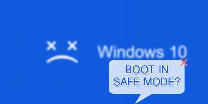 Bagaimana Untuk But Windows 10 Ke Mod Selamat?  [6 Cara Teratas]