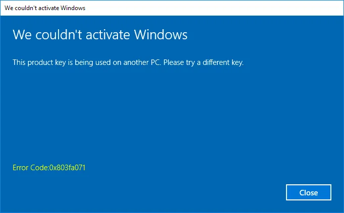 24 รหัสข้อผิดพลาดการเปิดใช้งาน Windows 10 ที่พบบ่อยที่สุดและการแก้ไข [อัพเดท]