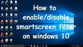 Soluciones para errores de filtros SmartScreen en Windows 10 y 8.1