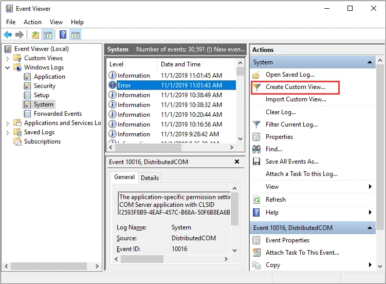 How To View Event/BSOD/Error/Crash Logs On Windows 10?