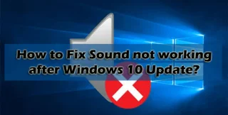 ¿Cómo arreglar el sonido que no funciona después de la actualización de Windows 10?