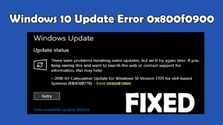 Исправить ошибку обновления Windows 10 0x800f0900 [ПРОСТЫЕ РЕШЕНИЯ]