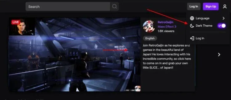 Modo oscuro de Twitch: ¿cómo habilitarlo o deshabilitarlo rápidamente?