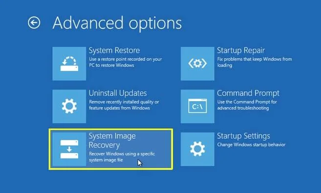 Como criar um backup de imagem do sistema no Windows 10