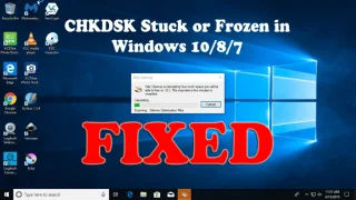 6 Pembaikan Teratas untuk Menyelesaikan CHKDSK Tersekat atau Beku dalam Windows 10/8/7