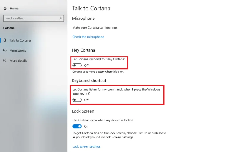 Arreglar Cortana usando memoria en Windows 10 [Paso a paso]