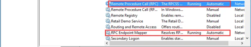 [ИСПРАВЛЕНО] Сервер RPC недоступен 0x800706ba