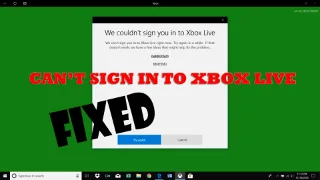 No puedo iniciar sesión en Xbox Live ¿Problemas? [MEJORES SOLUCIONES]