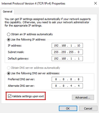 [Pembetulan Bekerja] WiFi Tidak Mempunyai Ralat Konfigurasi IP yang Sah