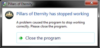 [DIBETUL] Ralat Permainan Pillars Of Eternity- Terhempas, Membeku & Lain-lain