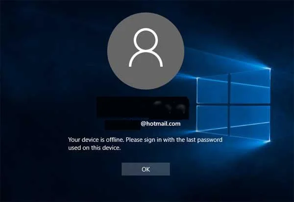 [RISOLTO] "Il tuo computer è offline, accedi con l'ultima password" Windows 10