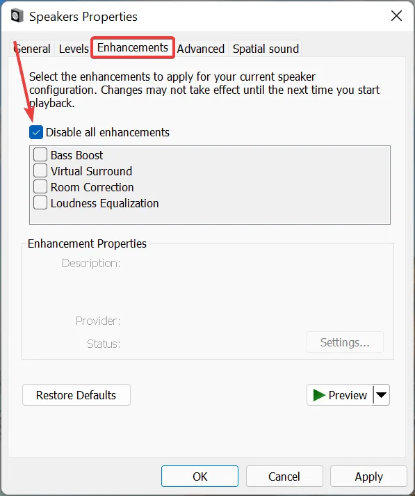 แก้ไข “เสียง/เสียงแตก” บน Windows 11 [คำแนะนำทีละขั้นตอน]