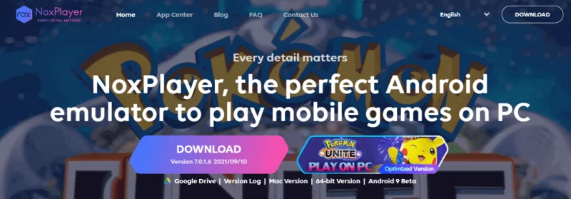 Atualização do NOX Player