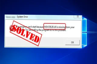 Como corrigir o erro MSVCP120.dll ausente ou não encontrado no Windows 10/8/7?