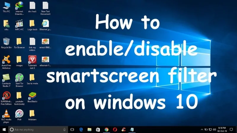 Soluciones para errores de filtros SmartScreen en Windows 10 y 8.1