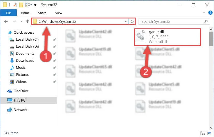 Cómo reparar los mensajes de error Game.dll no se encuentra/falta
